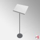 Adjustable Metal Lectern With Acrylic Top