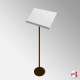 Adjustable Metal Lectern With Acrylic Top