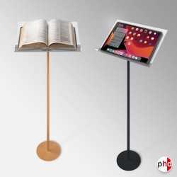 Adjustable Metal Lectern With Acrylic Top