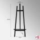 Traditional Wooden Easel 210cm, Eco-friendly A-frame Display Stand (Made From Recycled Wood)