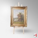 Traditional Wooden Easel 210cm, Eco-friendly A-frame Display Stand (Made From Recycled Wood)