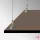 Acoustic Ceiling Panel Hanging Kit (Suspension Cables for Sound Absorbing Tiles & Panels)
