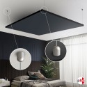 Heavy-Duty Ceiling Panel Hanging Kit (Strong Cables for Horizontal Panels & Sound Absorbing Tiles)