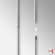 Flush-to-Wall Acrylic Signage Rod Display Kit (Rods & Fittings Only)