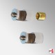 Acrylic Signage Standoff Rod Display Kit (Wall-to-Wall Rod Fittings Only)