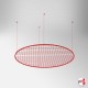 Ceiling Circle Grid Hanging Kit (Suspension Cables & Round Mesh Panel)