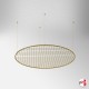 Ceiling Circle Grid Hanging Kit (Suspension Cables & Round Mesh Panel)