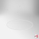 Ceiling Circle Grid Hanging Kit (Suspension Cables & Round Mesh Panel)