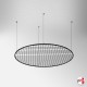 Ceiling Circle Grid Hanging Kit (Suspension Cables & Round Mesh Panel)