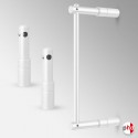 Wall-to-Wall Rod Display Fitting (6mm Round Rods)