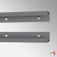 MDF Board Display Rail (Top & Bottom Channels For Signs & Adverts)