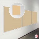 MDF Board Display Rail (Top & Bottom Channels For Signs & Adverts)