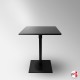 Small Granite Bistro Table (Stone 60cm Square Tabletop - Seats 2 People)