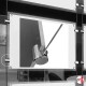 Rod Panel Support Clamp, Colours (10MM Vertical-grip)