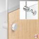 Single-Sided Rod Support (For Signage Panels with Holes)