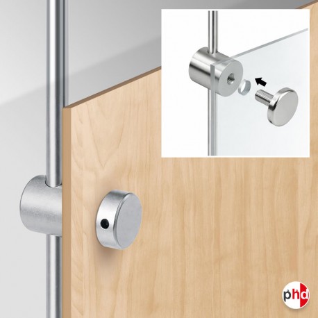 Single-Sided Rod Support (For Signage Panels with Holes)