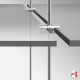 Rod Shelf Double Support, Colours (10MM Horizontal-Grip, Double-Sided)
