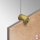 White Top/Bottom Panel Support (Display Boards & Tiles On White Cable Systems)