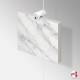 White Top/Bottom Panel Support (Display Boards & Tiles On White Cable Systems)