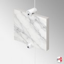 White Top/Bottom Panel Support (Display Boards & Tiles On White Cable Systems)