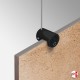 White Top/Bottom Panel Support (Display Boards & Tiles On White Cable Systems)