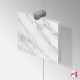 White Top/Bottom Panel Support (Display Boards & Tiles On White Cable Systems)