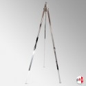 [EASEL HIRE] Chrome Greco Easel, 160cm Metallic Art Tripod (UK Hire or Buy)