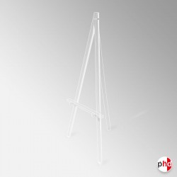 Greco Transparent Easel, 160cm Clear Acrylic Art Display Tripod