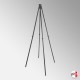[EASEL HIRE] Back-to-Back Easel (Metal), 160cm Double-Sided Art Stand For 2 Pictures