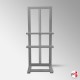 Large Upright Easel, 180cm H-Frame Art Stand For 1 or 2 Pictures