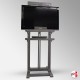 LED/LCD TV Stand Easel, 180cm Wooden Television Stand With Shelf