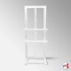 [EASEL HIRE] LED/LCD TV Stand Easel, 180cm Wooden Television Stand With Shelf