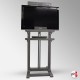 [EASEL HIRE] LED/LCD TV Stand Easel, 180cm Wooden Television Stand With Shelf