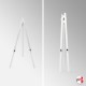 Metal Greco Table Easel, 70cm Tripod For Tabletops & Window Displays