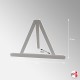 Wooden Greco Table Easel, 30cm & 50cm Tripod For Tabletops & Window Displays