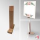 Smart Display Easel A1 (Wooden Picture Stand For Window Displays)