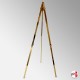 Gold Metal Greco Easel, 160cm Metallic Art Tripod (UK Hire or Buy)