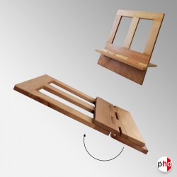 Arian Table Lectern (Wooden Tabletop Book Stand & Reading Tablet Holder)