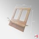 Arian Table Lectern (Wooden Tabletop Book Stand & Reading Tablet Holder)