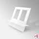 Arian Table Lectern (Wooden Tabletop Book Stand & Reading Tablet Holder)