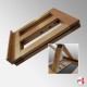 Adjustable Table Lectern (Folding Tabletop Book & Tablet Stand)