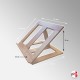Adjustable Table Lectern (Folding Tabletop Book & Tablet Stand)