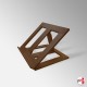 Adjustable Table Lectern (Folding Tabletop Book & Tablet Stand)