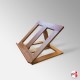 Adjustable Table Lectern (Folding Tabletop Book & Tablet Stand)