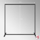 Fabric Samples Display Stand (Freestanding Frame with Material Hangers & Cables)
