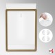 Self-Adhesive Window Display Frame, A4 A3 (Easy Slide-in Poster Holders for Shops)