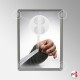 Self-Adhesive Window Display Frame, A4 A3 (Easy Slide-in Poster Holders for Shops)