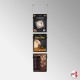 Double-Sided Ceiling Hanging Poster Frame Kit (Retail Window Displays)