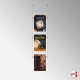 Double-Sided Ceiling Hanging Poster Frame Kit (Retail Window Displays)