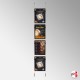 Double-Sided Ceiling-To-Floor Hanging Poster Frame Kit (Retail Window Cable Display)